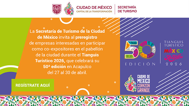 Convocatoria de preselección Tianguis Turístico 2026.